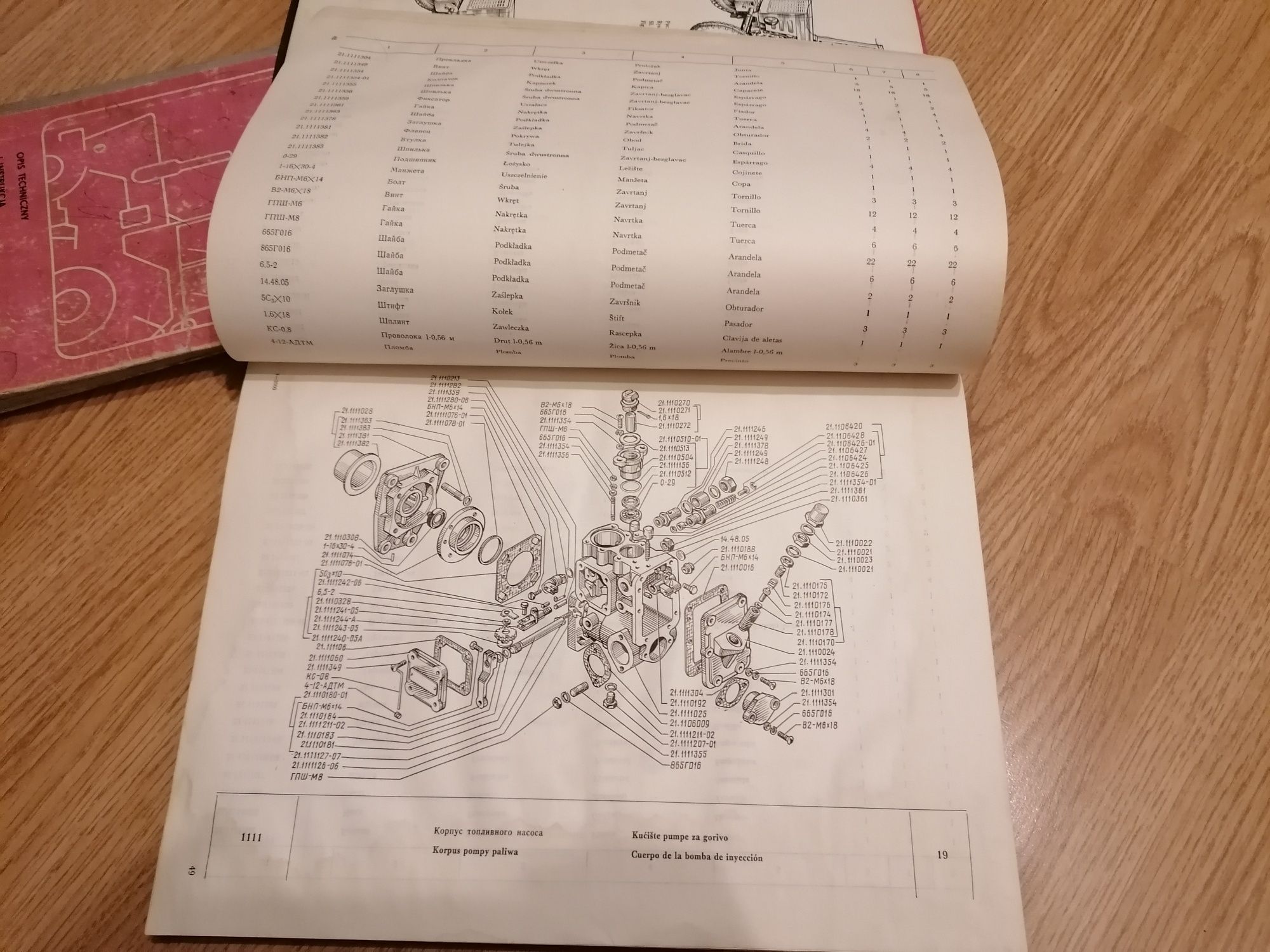 Instrukcja katalog części T-25A T-25A2 T-25A3