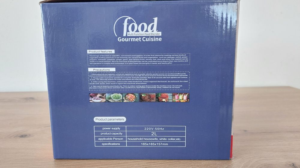 Rozdrabniacz, multimincer 2 litry