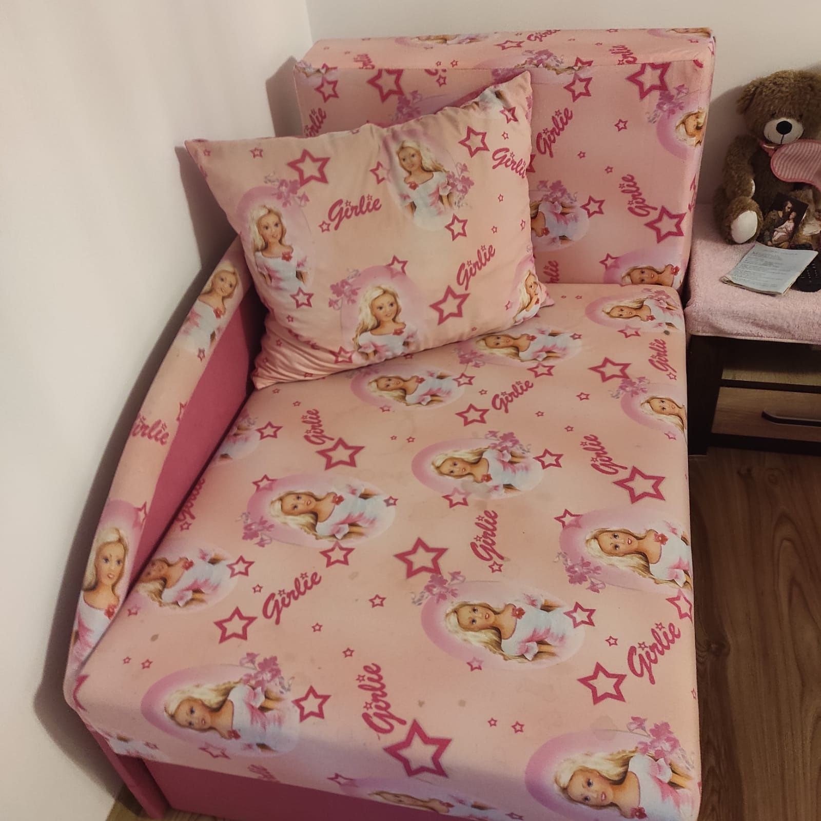 Łóżko rozkładane dla dzieci 188x80