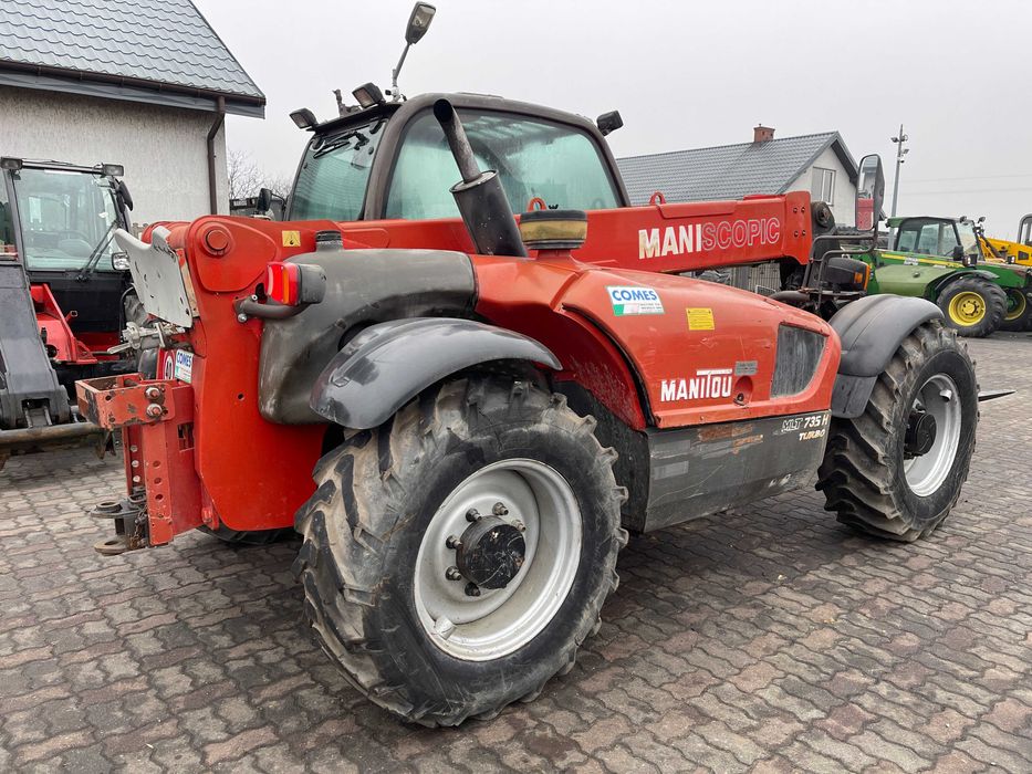 Ładowarka teleskopowa Manitou MLT 735 Rok 2006 Orginał Joystick Brutto