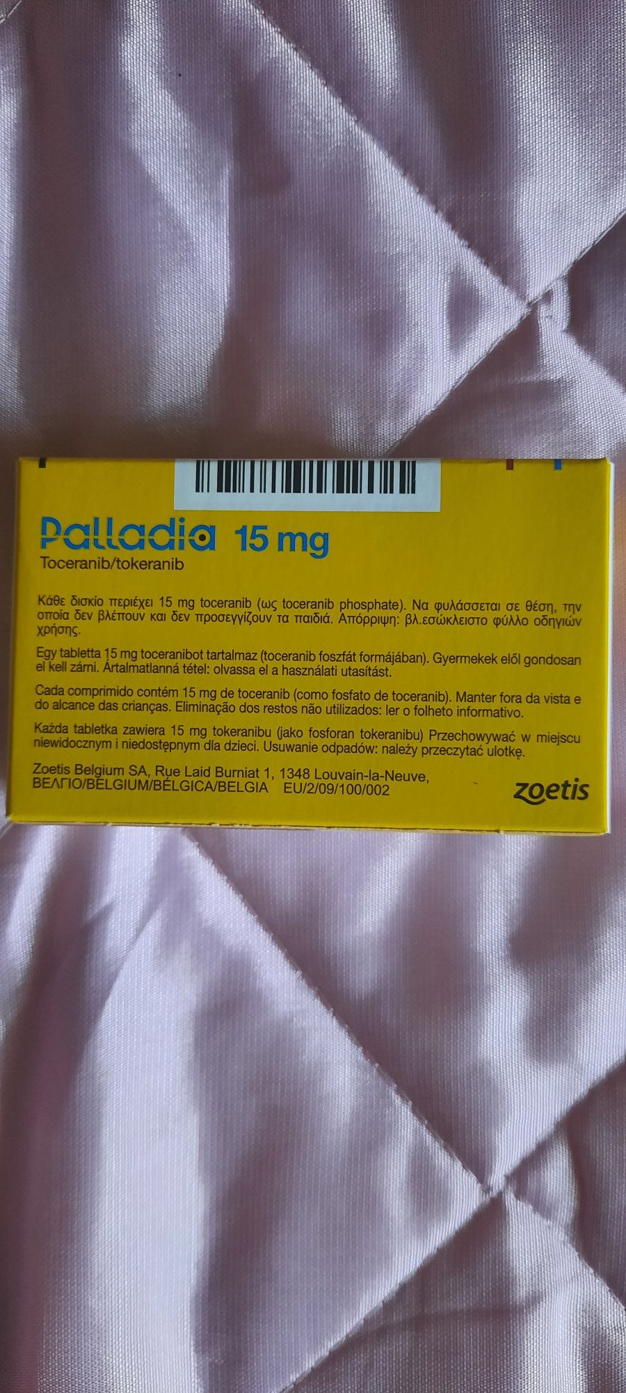 Vendo Palladia 15mg