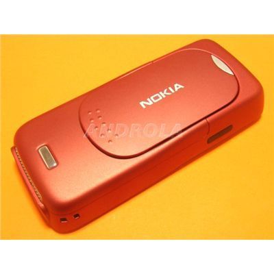 Obudowa Nokia N73 Hq Logo Biało-Czerwona