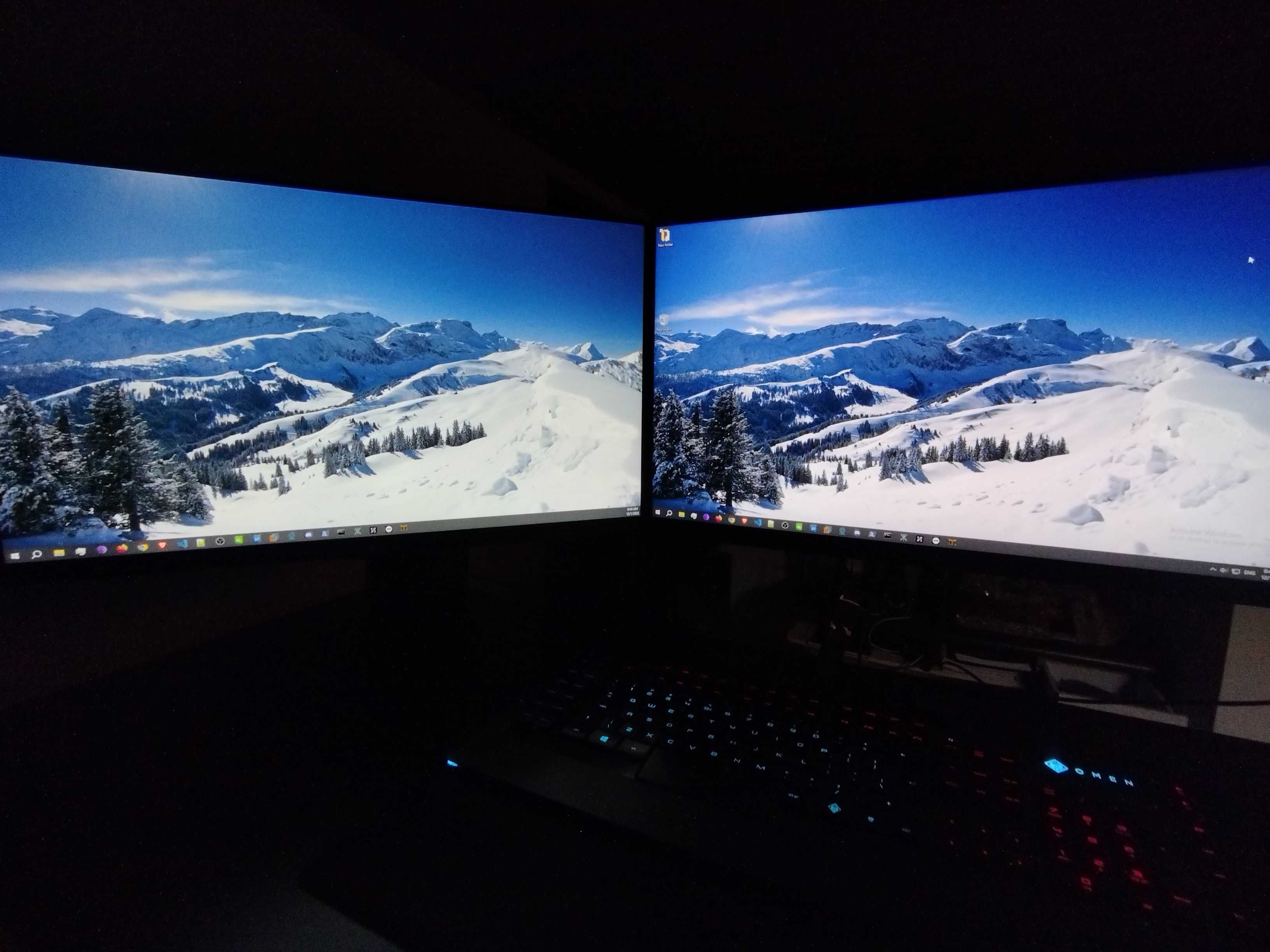 2 MONITORES IPS 24 (75/144hz) + suporte de mesa