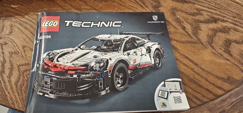 Lego technic porsche 42096 oryginalne + instrukcja