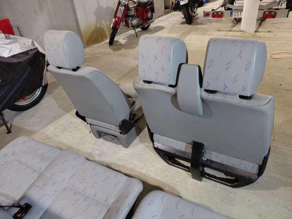 Siedzenia VW T4 Caravelle Long komplet super stan Inca