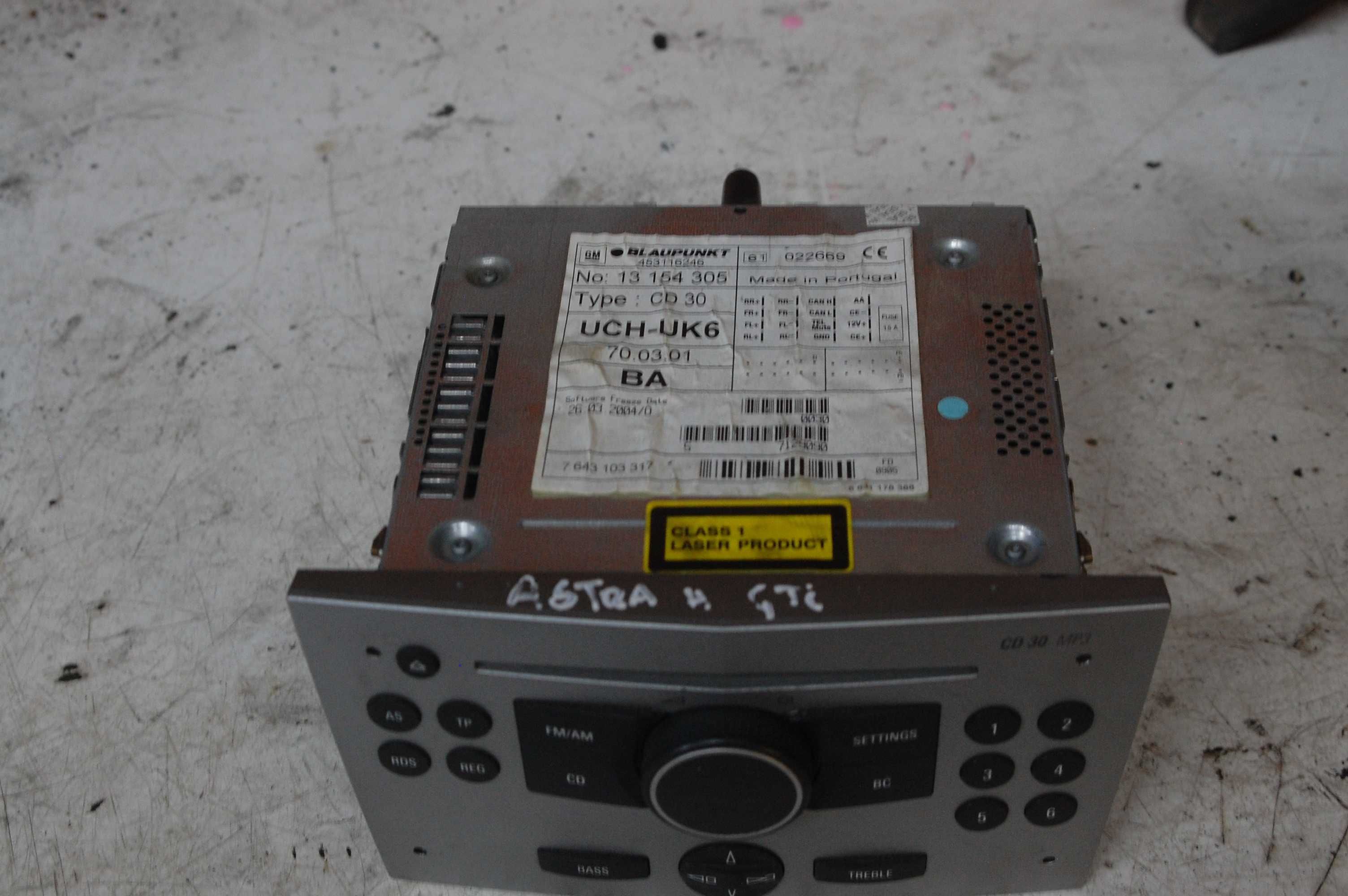 Radio fabryczne Opel Astra H