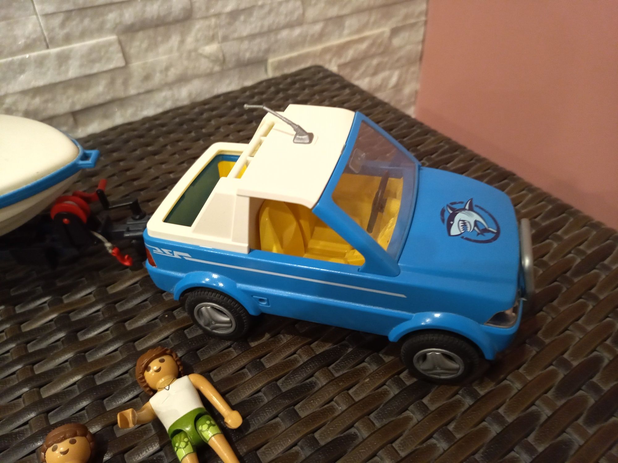 PLAYMOBIL 6864 Pickup łódka .