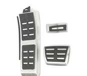 KIT CONJUNTO PEDAIS AUTOMÁTICO LOOK S-LINE ALUMINIO BORRACHA