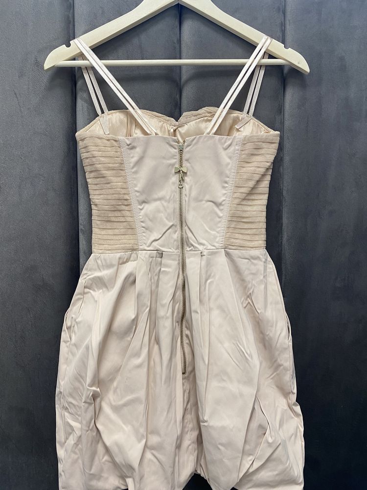 Sukienka Beżowa Elisabetta Franchi XS