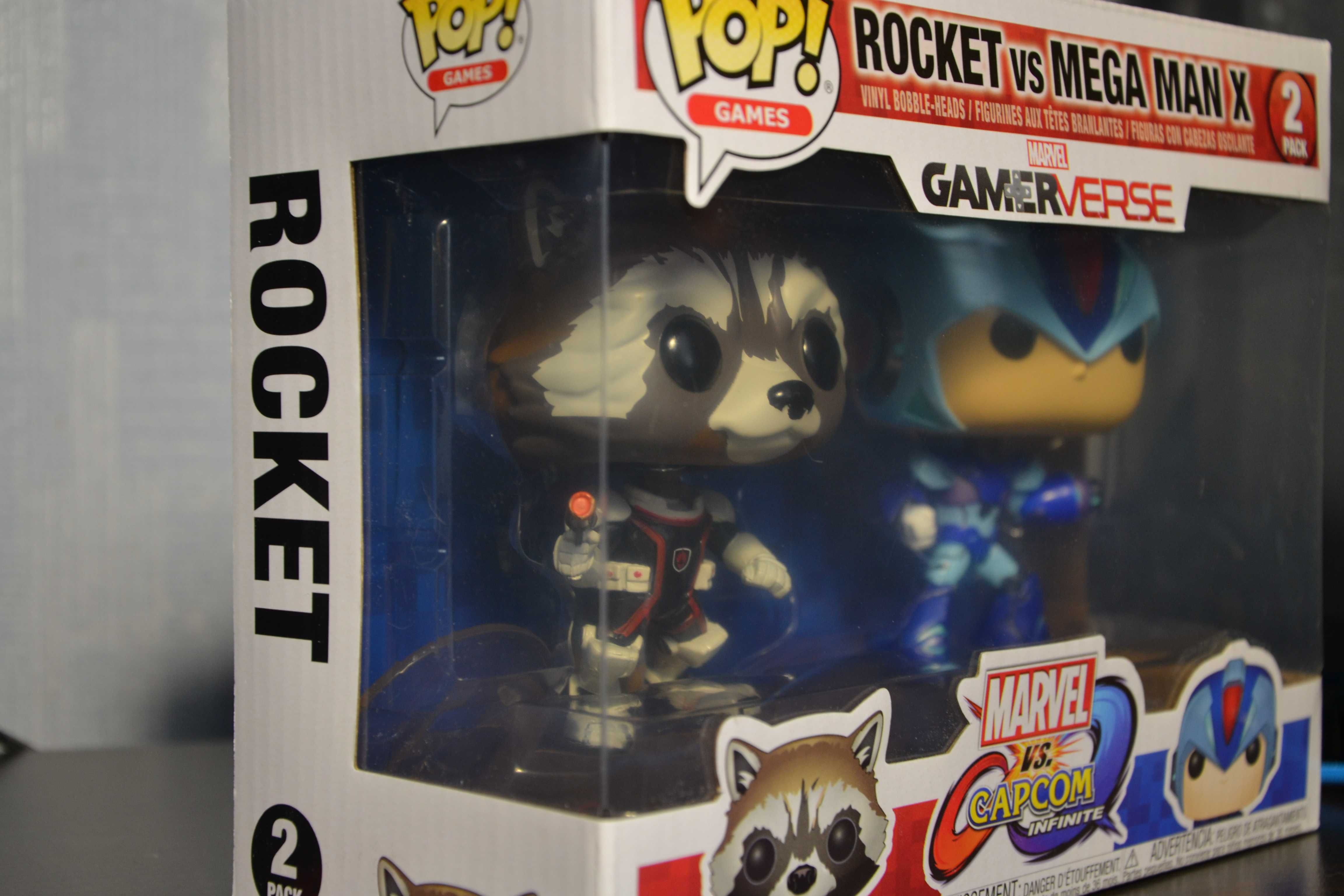 FUNKO POP! GAMES ~ Rocket та Mega Man X 2017 2pack