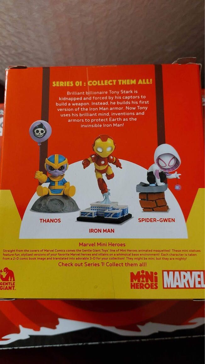 Marvel Mini Heroes Iron Man GENTLE GIANT seria pierwsza