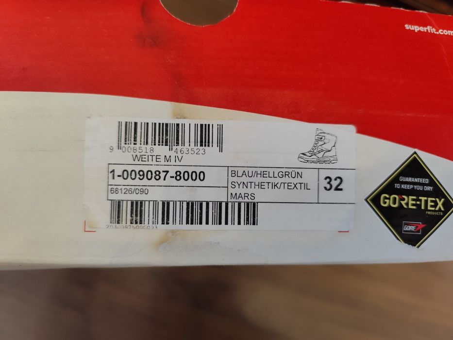 Зимові чоботи Superfit Mars 32 розмір