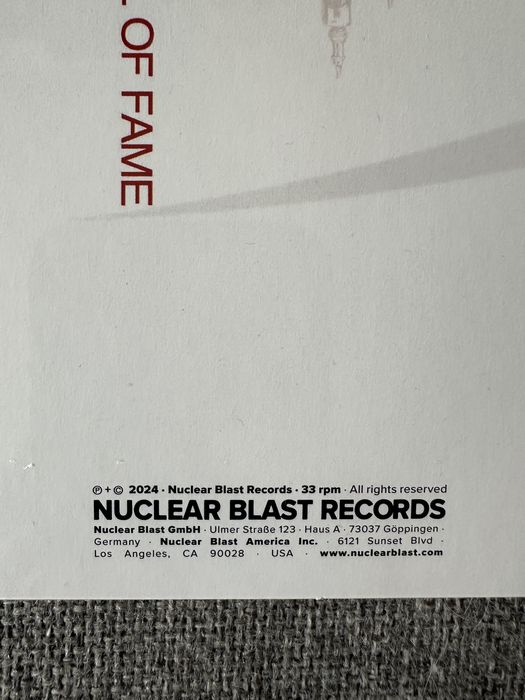 Mnemic: Audio Injected Soul - LP Limited Edition Red Vinyl folia