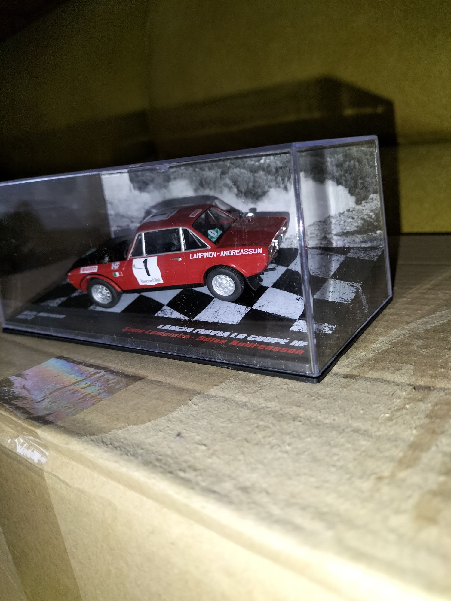 Lancia Fulvia 1.6 Coupe NF Rally Cars Deagostini Lampionem/Andreasson