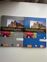 Комплект книжок Aspekte junior b2
B2. Kursbuch.
