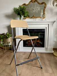 Krzesło Ikea Franklin barowe wysokie / hoker 3szt