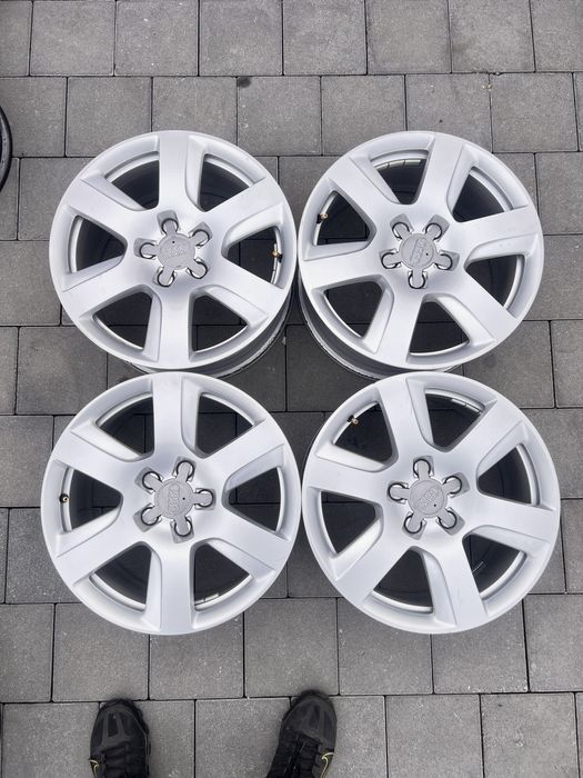 Felgi ALUminiowe 17'' 5x112 AUDI A4 A5 A6 ORYGINAŁY!