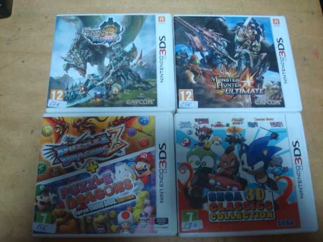lote 18 jogos Nintendo 3ds