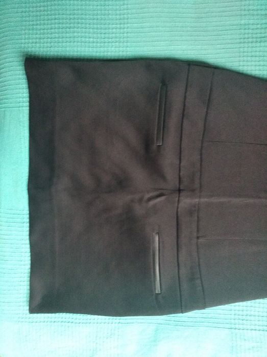 Mała czarna, mini sukienka bez rękawów Orsay XS Zakończenie roku