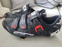 Buty Sidi karbon z blokami r 40, stopa 25,5 damskie