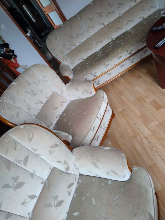 Sofa i fotele , komplet wypoczynkowy