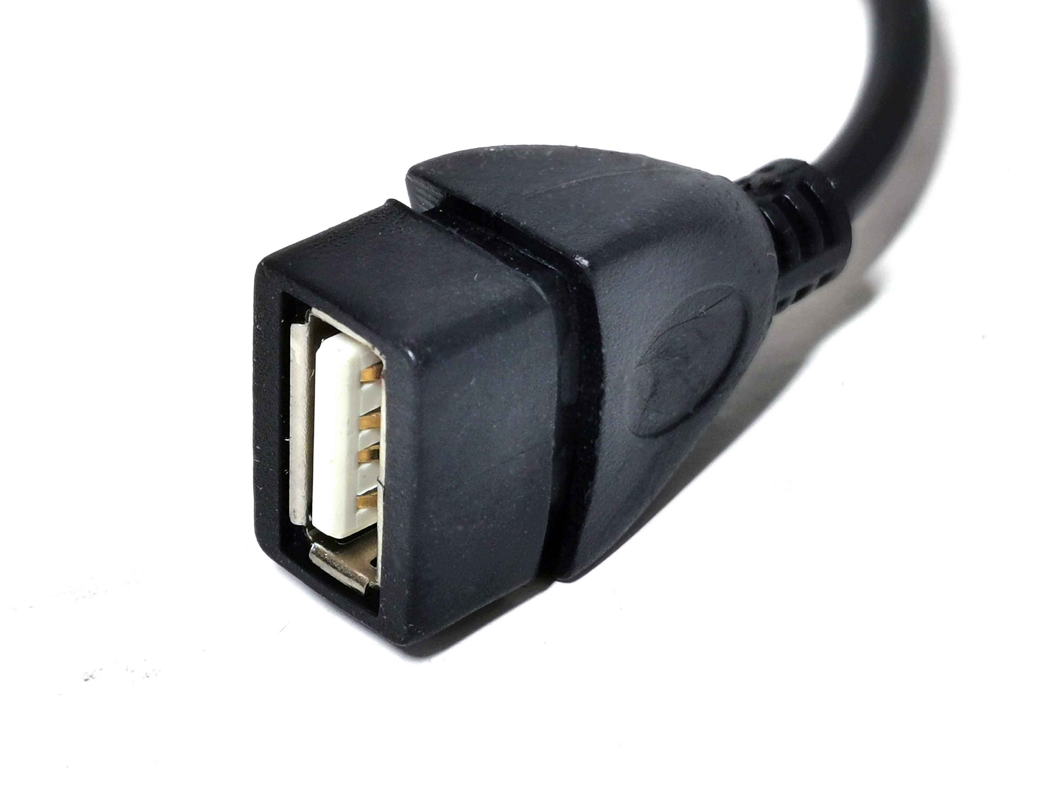 Kabel Przejściówka Adapter OTG micro USB na USB-A Female Żeński