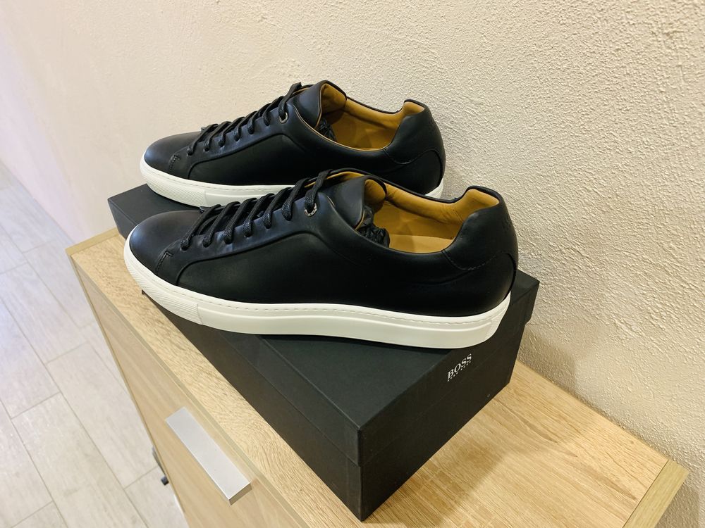 НОВІ шкіряні кросівки BOSS Mirage Tenn. Оригінал. EUR 42.