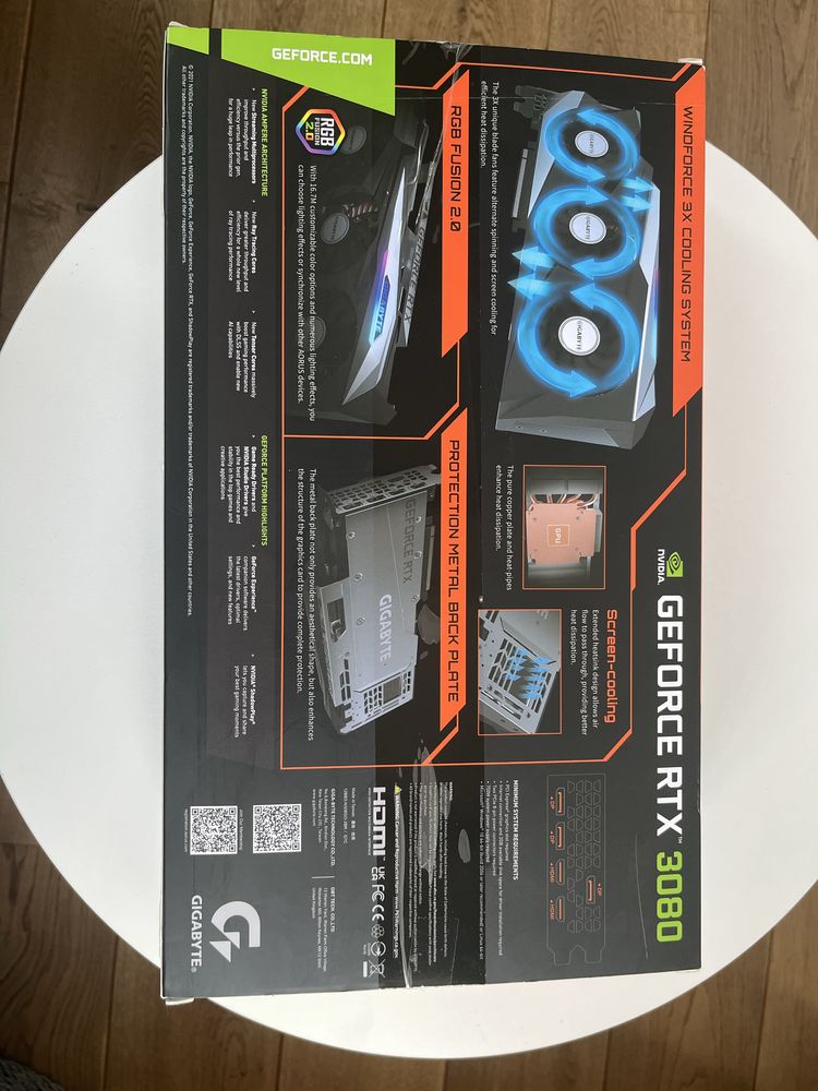 Gigabyte GeForce RTX 3080 GAMING OC LHR 10GB GDDR6X Jak Nowa!