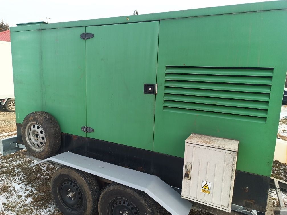 Agregat prądotwórczy 120 KVA wyciszony dodatkowy transport