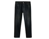 Massimo Dutti: Jeansy damskie / Straight Leg / czarne