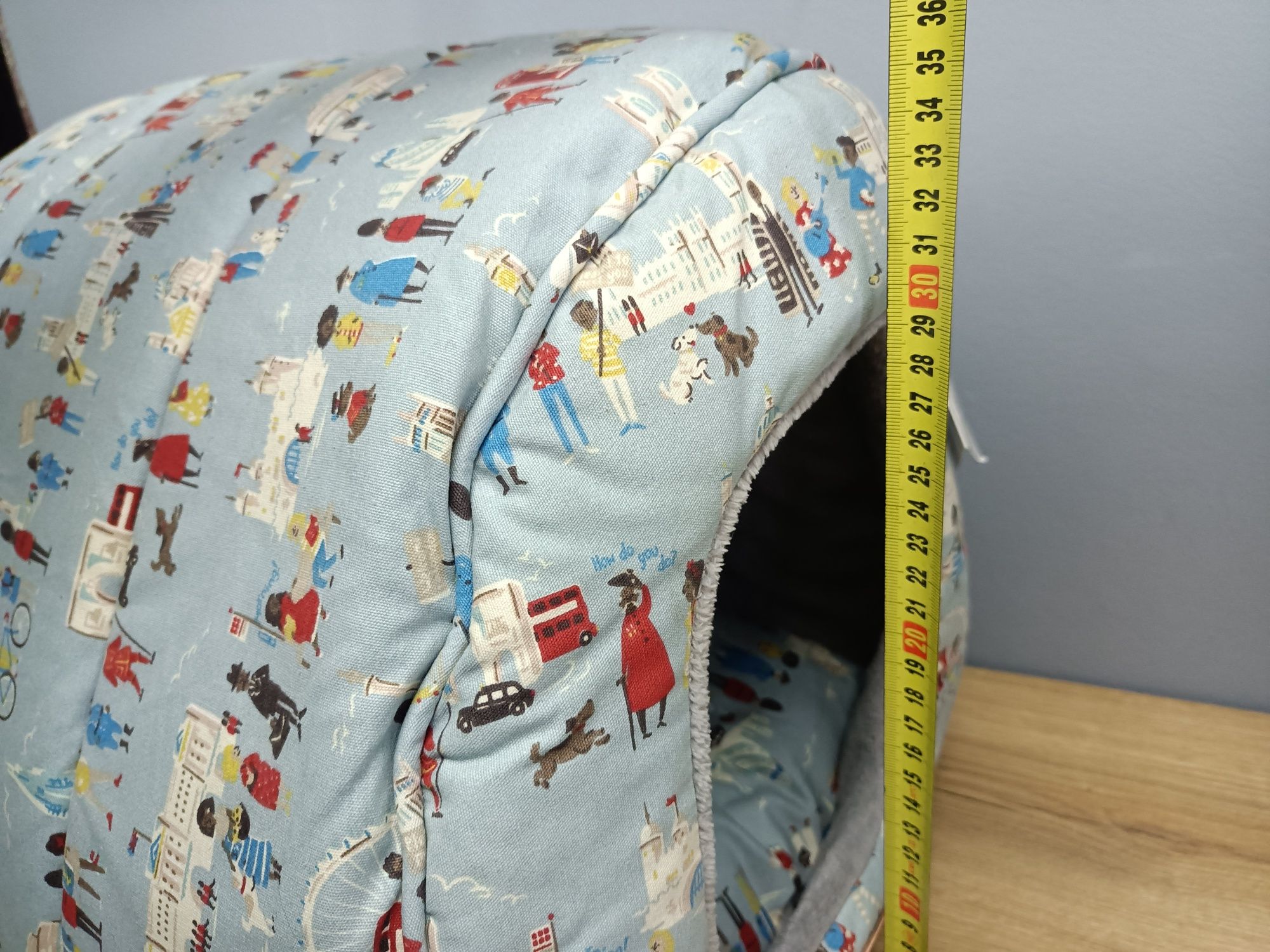 Iglo dla kota legowisko buda Cath Kidston London poduszka domek