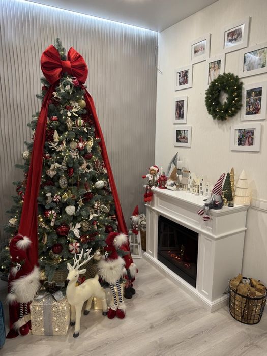 Бант гигант (новогодний декор)