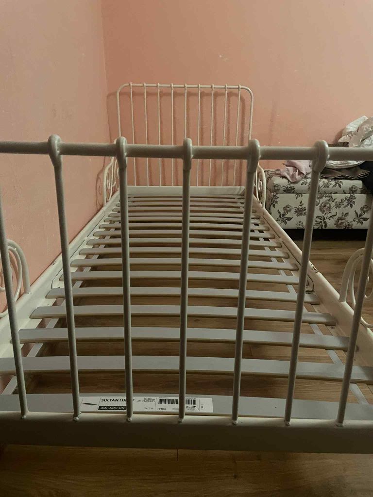 Łóżko IKEA Minnen białe
