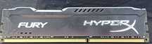HyperX FURY Memory Black - 2x8GB Module - DDR3 1866MT/s