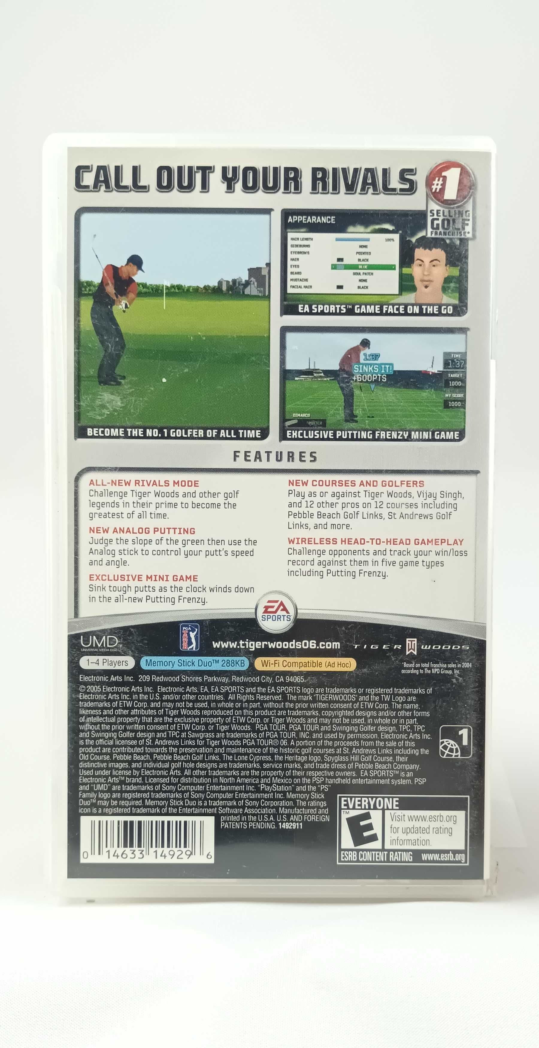Tiger Woods PGA Tour 06 PSP