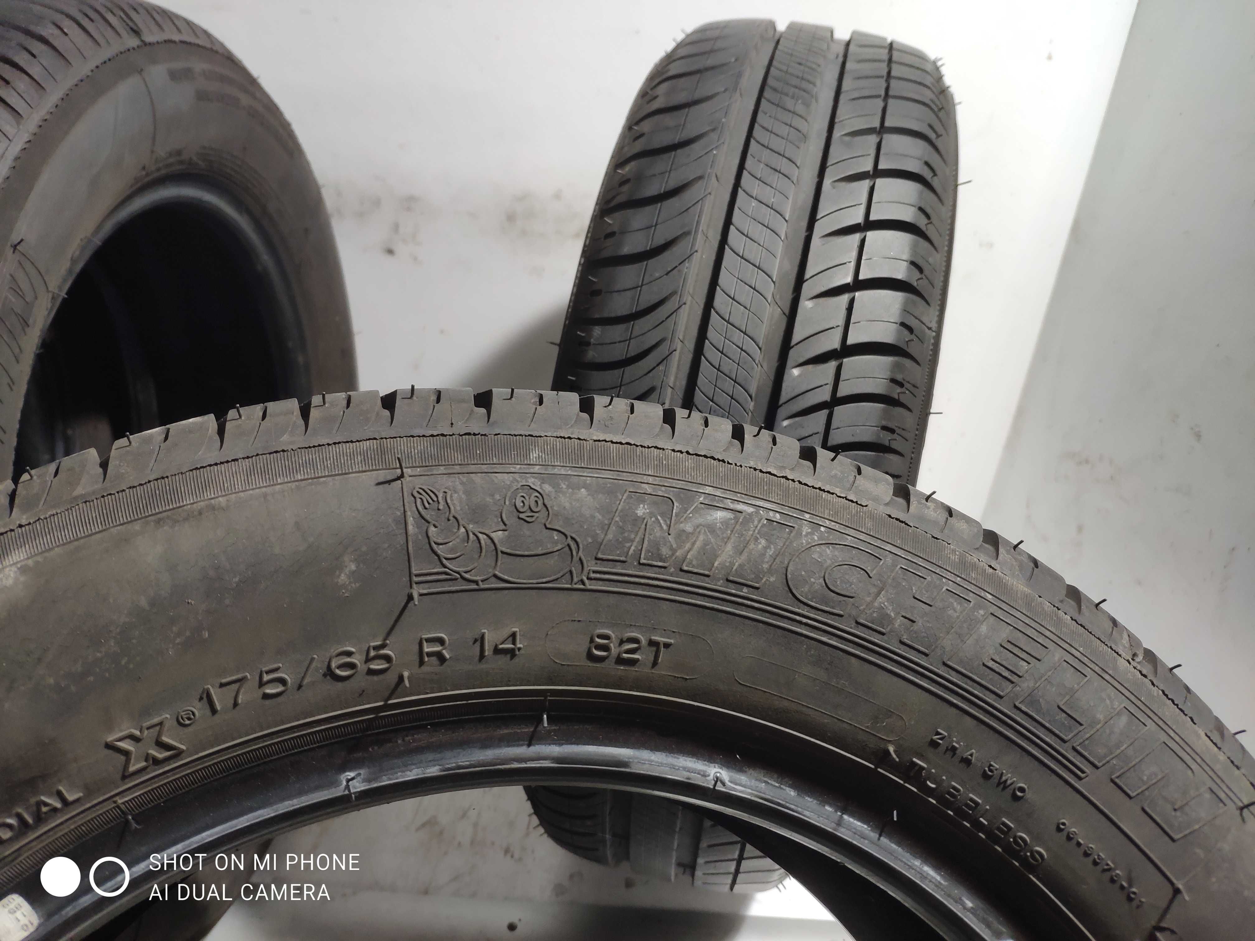 Opona Opony 175/65R14 MICHELIN 82T komplet na lato 2szt para ładn