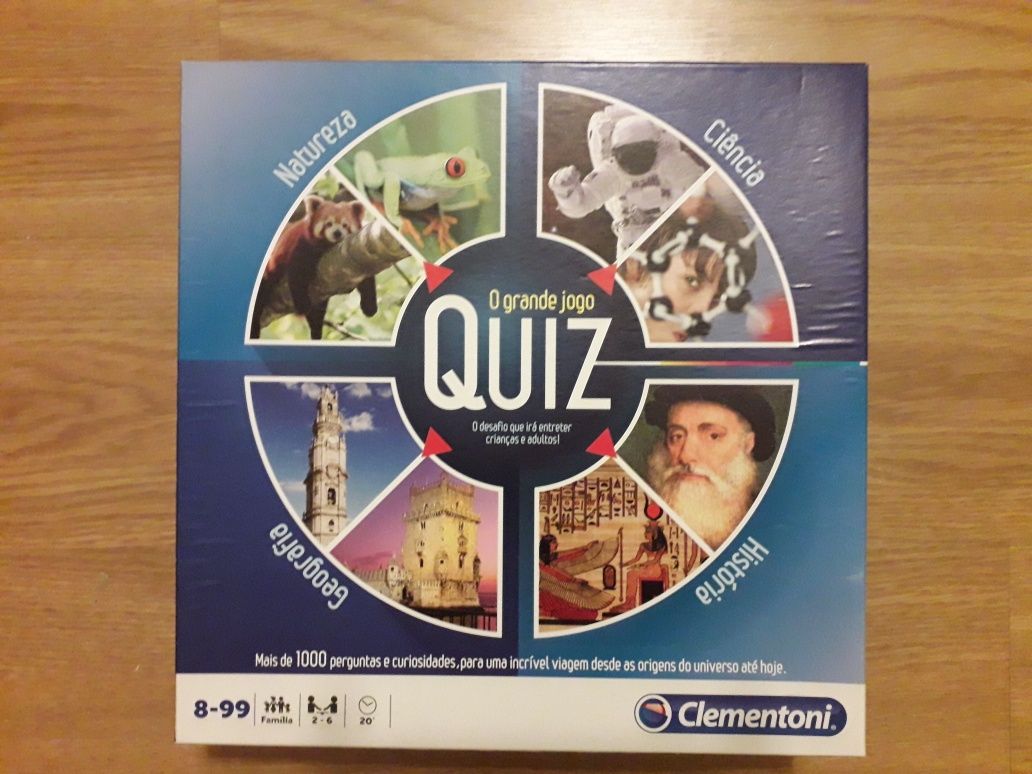 O grande jogo Quiz - Clementoni
