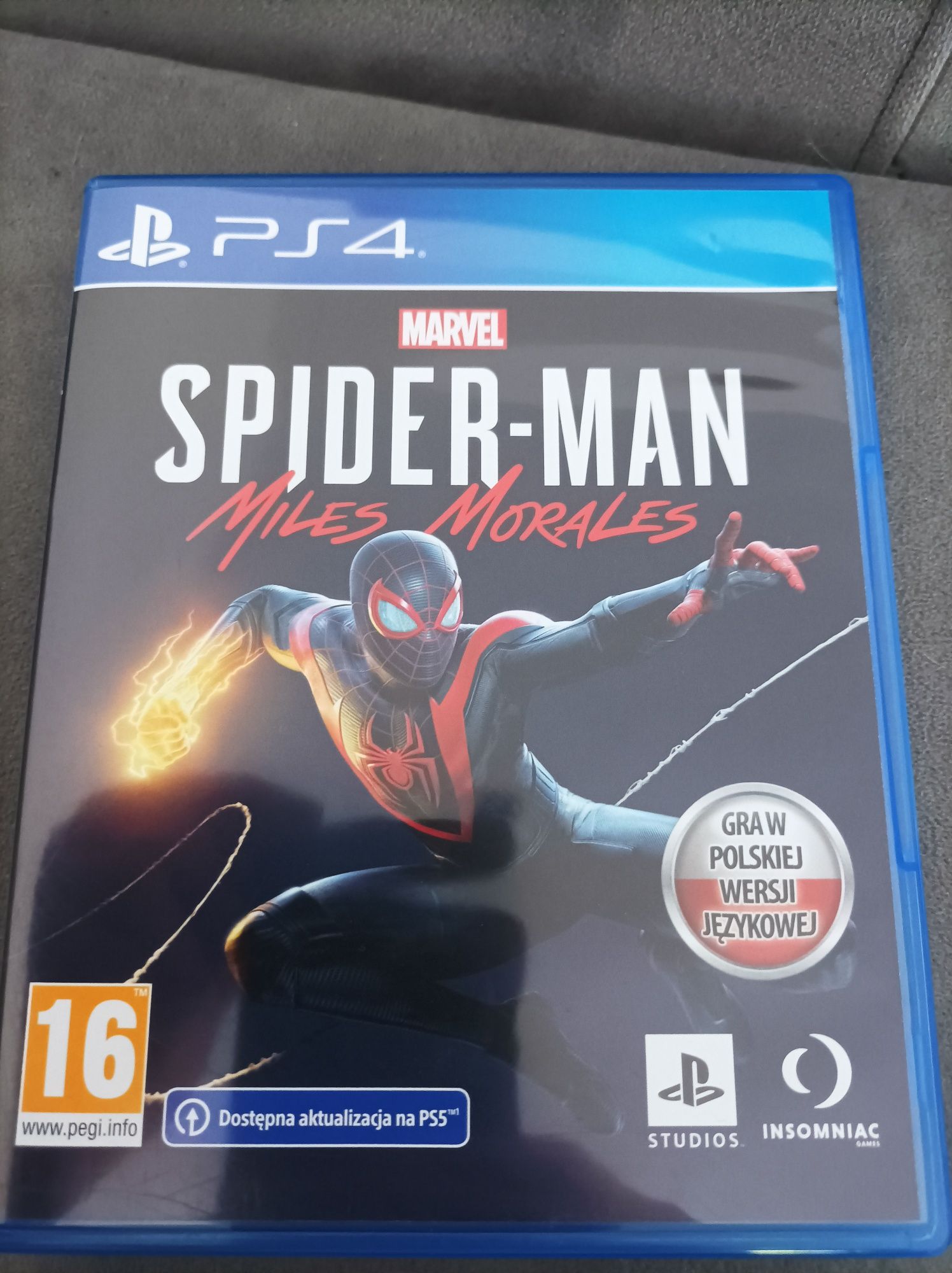 Spiderman Miles morales ps4/ps5 PL