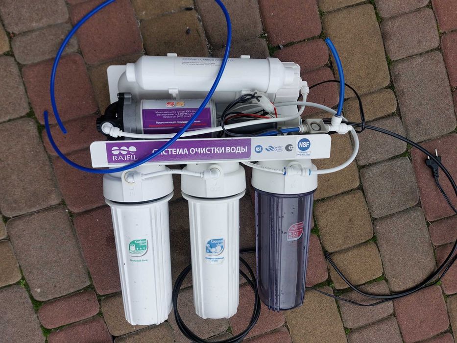 Фильтр обратного осмоса с насосом Raifil GRANDO  б/у