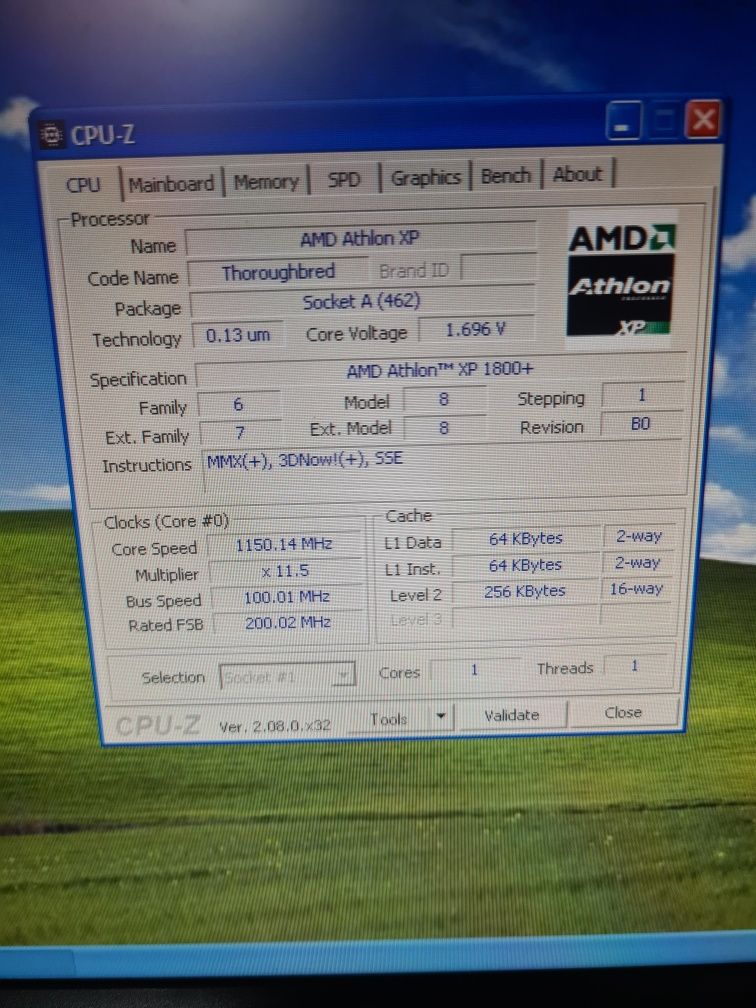 Procesor AMD Athlon XP 1800+ AXDA1800DUT3C socketA/462