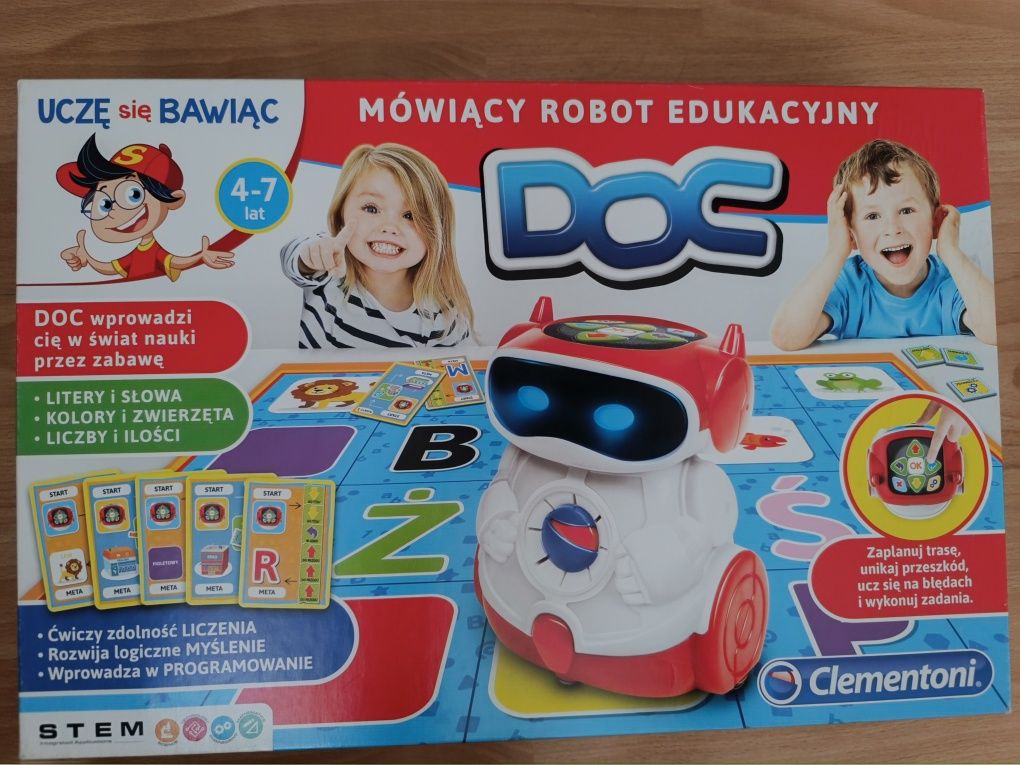 Clementoni DOC Mówiący Robot Edukacyjny