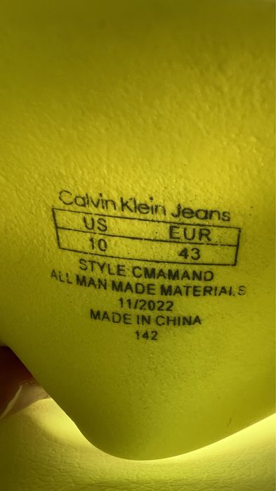 Сланци Calvin Klein Jeans Amand Slides шльопанці