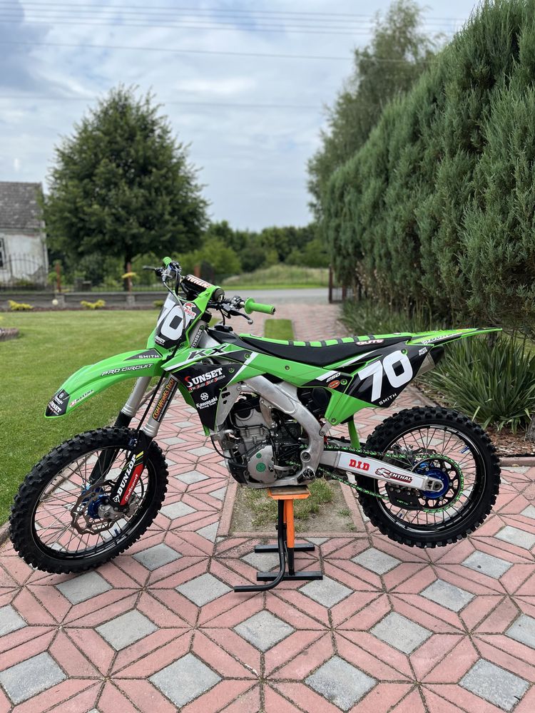 Kawasaki kxf 250 18r. talon, yoshimura, renthal