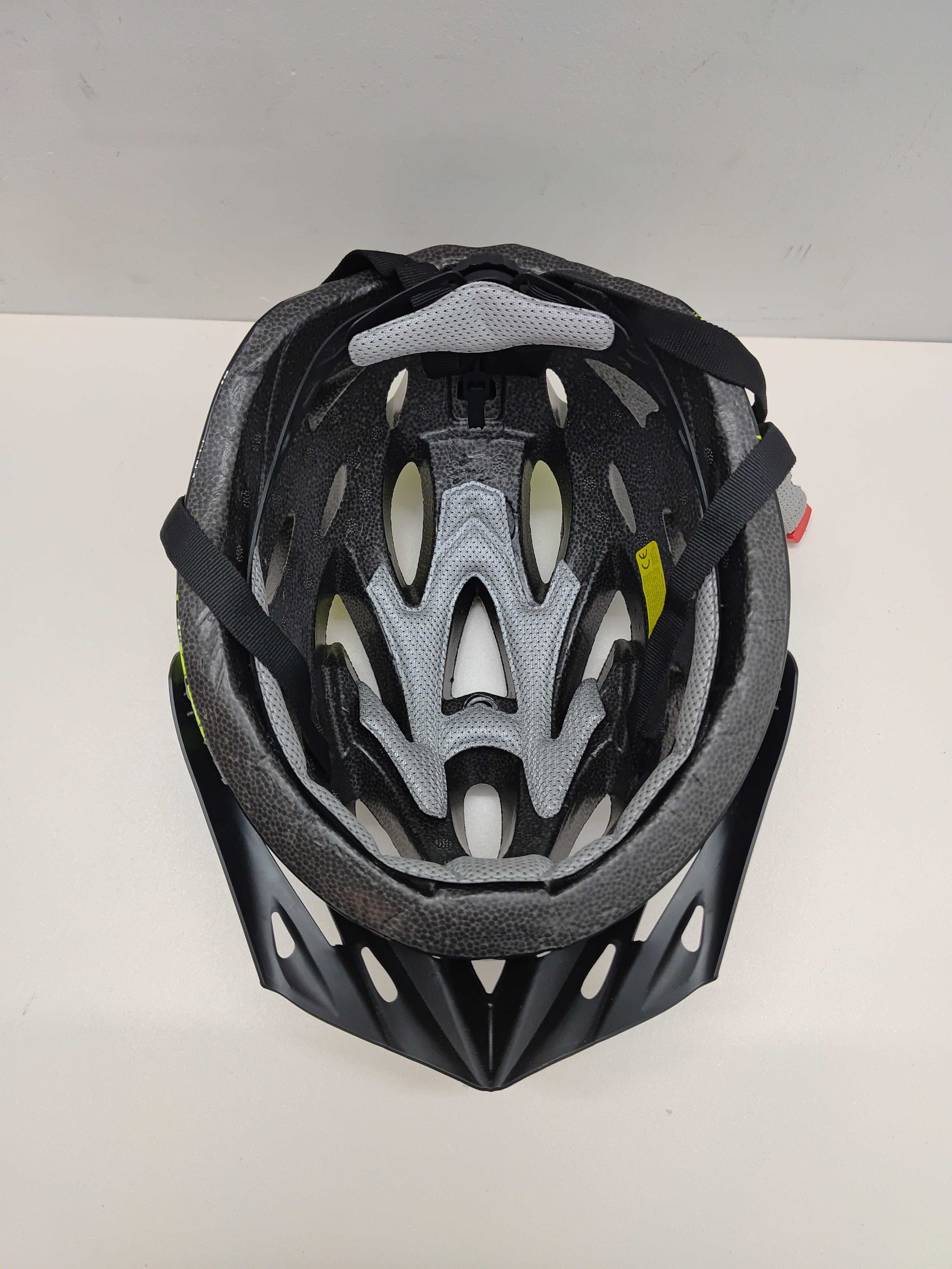 Kask rowerowy RaMokey dla dorosłych z lampką kolorowy