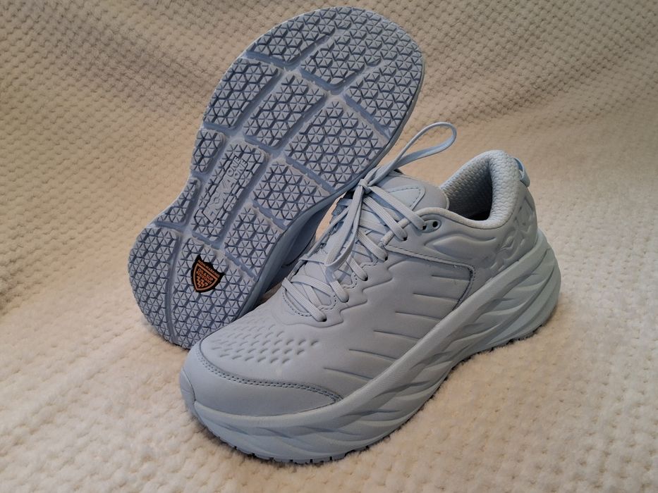 Блакитні Hoka Bondi SR 42/ 44 розміри. Шкіра. Оригінал