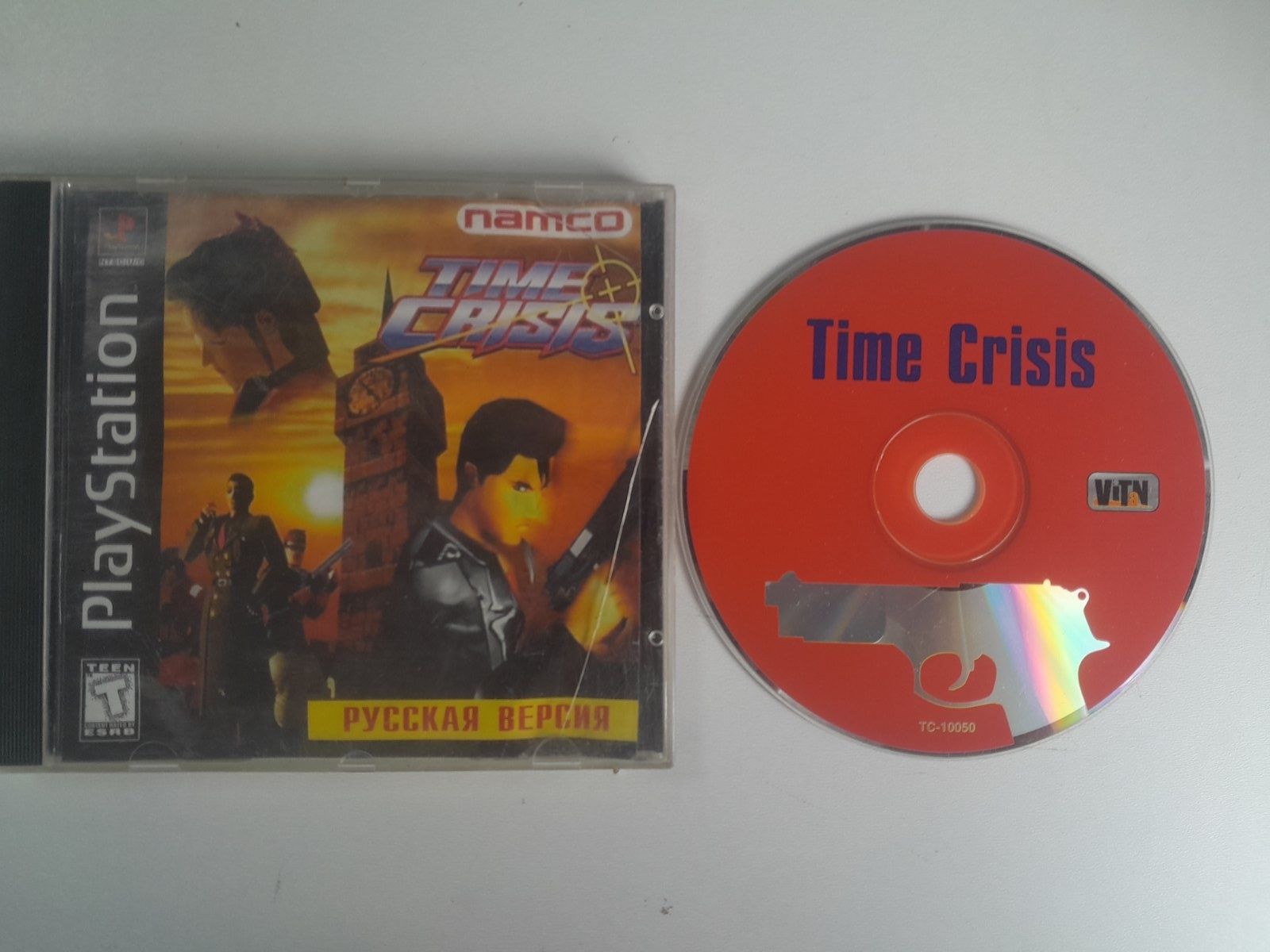 Игра для PlayStation PS1 Time Crisis