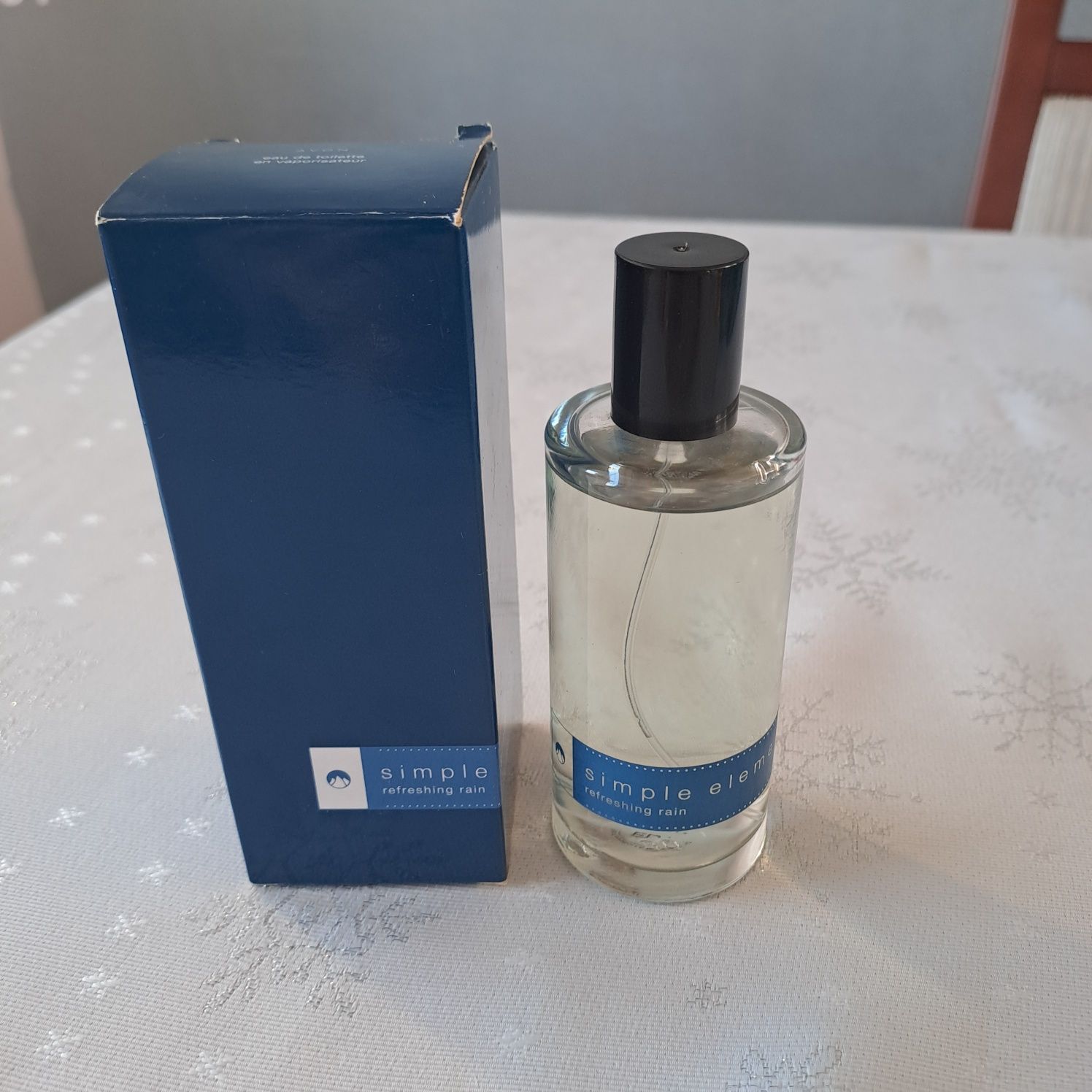 Nowe męskie perfumy Avon Simple elements refreshing rain 75ml UNIKAT