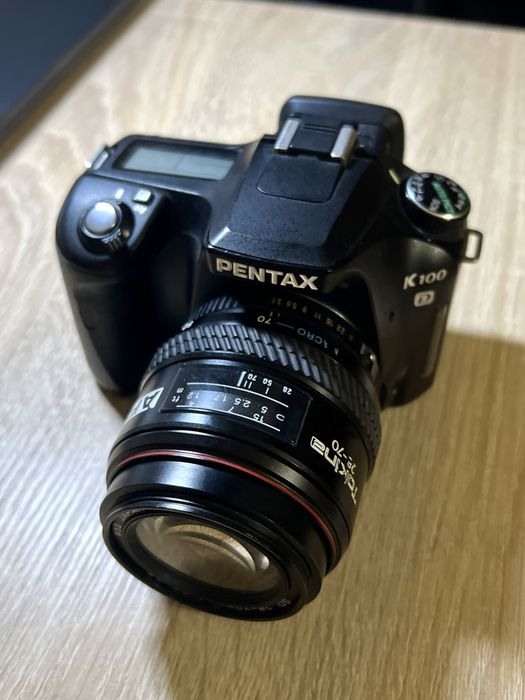 Фотоапарат Pentax K100D + об'єктив Tokina 28-70 mm f3.5-4.5