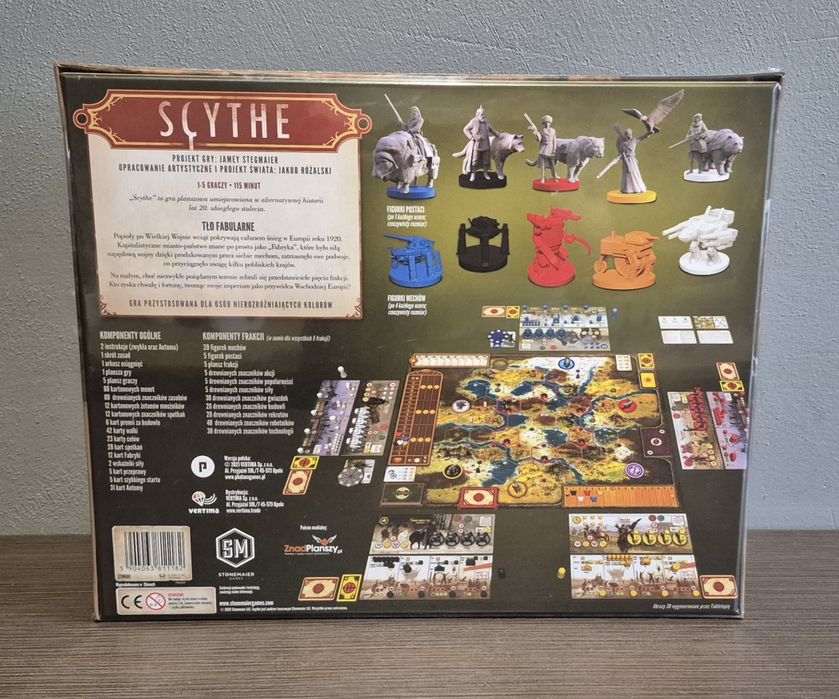 Gra planszowa SCYTHE Phalanx Games Nowa!