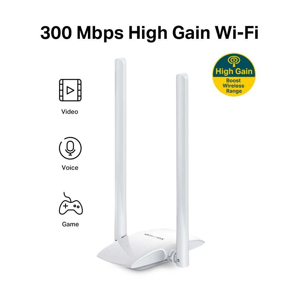 USB-адаптер сети WiFi Mercusys MW300UH